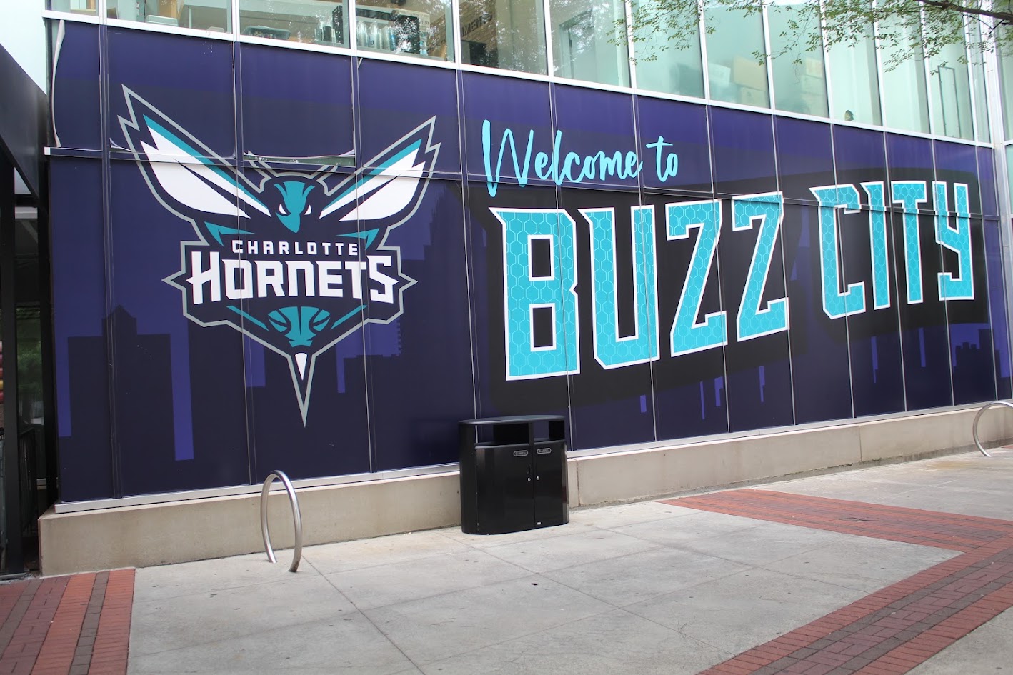 Buzz City mural in Charlotte