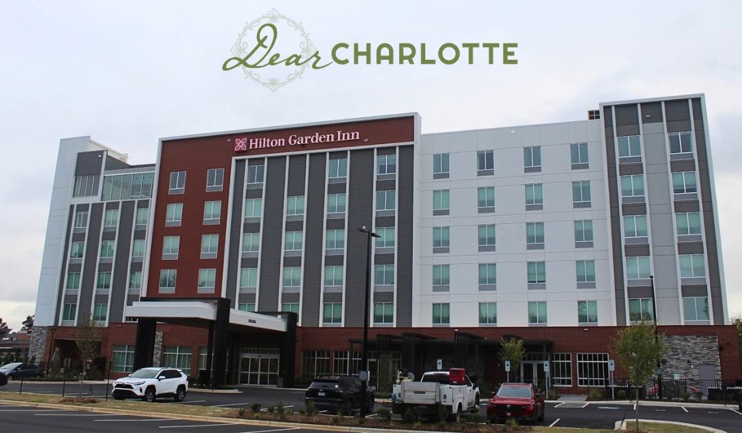 Dear Charlotte Grand Opening on the top floor of the new Hilton Garden Inn Steele Creek Charlotte