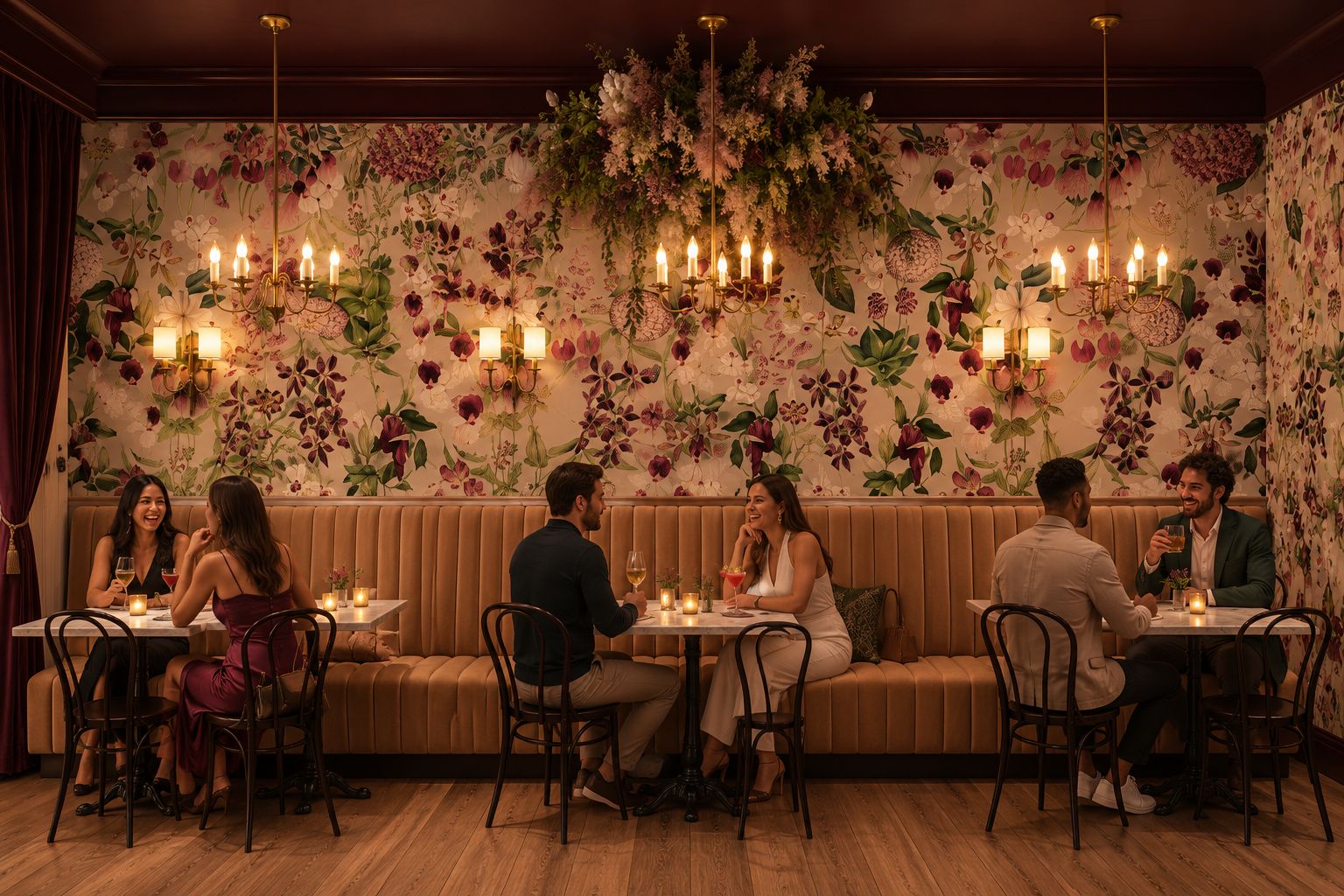 Concept rendering of the Dear Charlotte main dining room