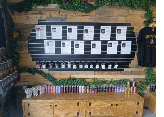 Gummies at Hemp and Tea Company in Steele Creek Charlotte