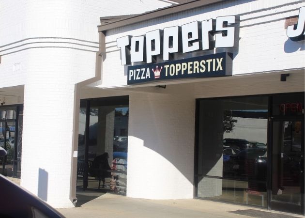 Toppers Pizza and Topperstix in Charlotte