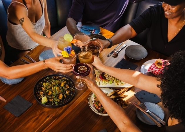 Fall 2026 food menu items at VINYL in South End Charlotte