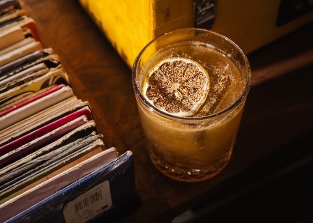First Date cocktail at VINYL in Charlotte